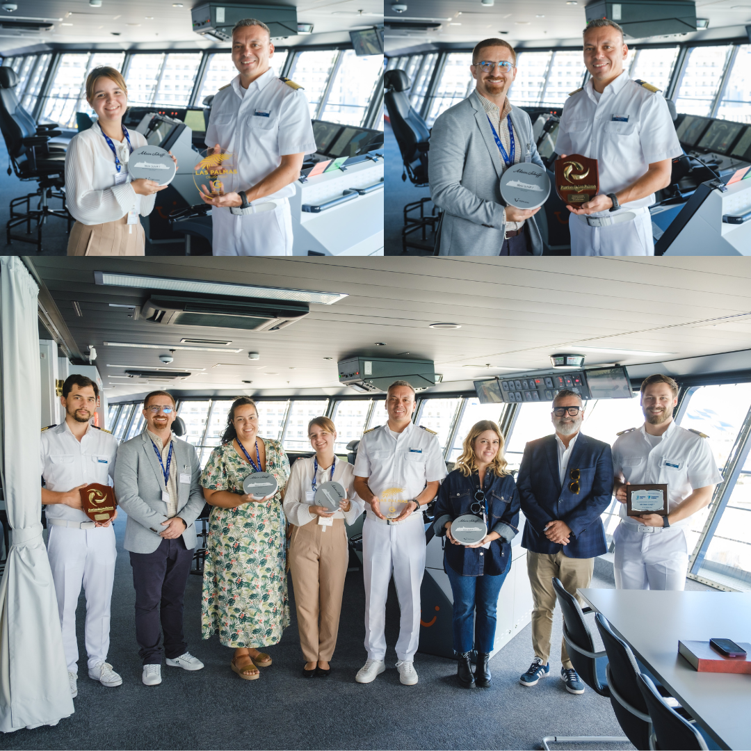 First call of Mein Schiff 7 in Gran Canaria and Lanzarote